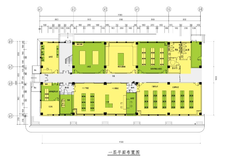 恒温恒湿实验室整体布局图